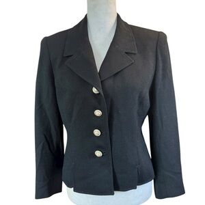 Herbert Grossman wool blazer size 8 Petite